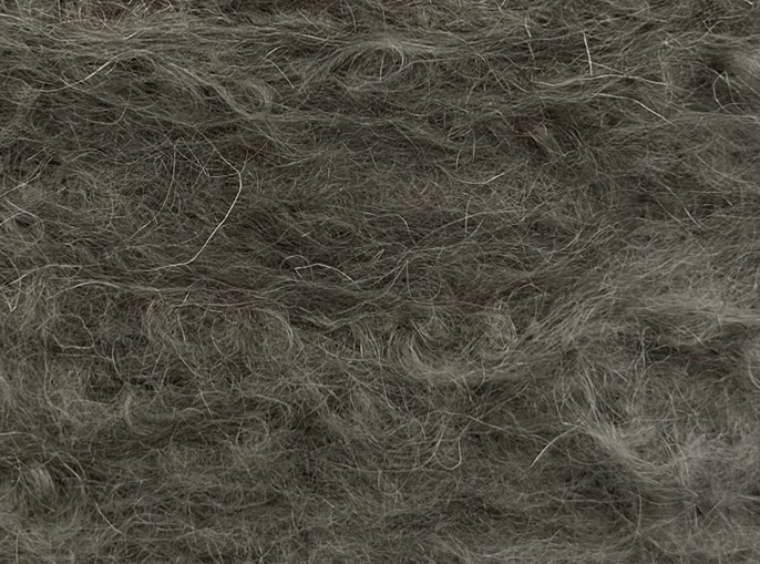 Big Mohair col. Grau – 50% Mohair 24% Merinowolle 18% Alpaka – ca. 150 m / 100 g | Zimpfer Wolle Selezione